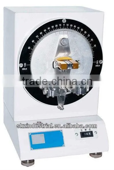 Cardboard taber stiffness tester