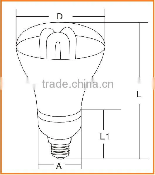 r80 outdoor lighting lamp bulb 240v 15w fluorescent lamps