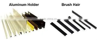 dust proof brush seal for door