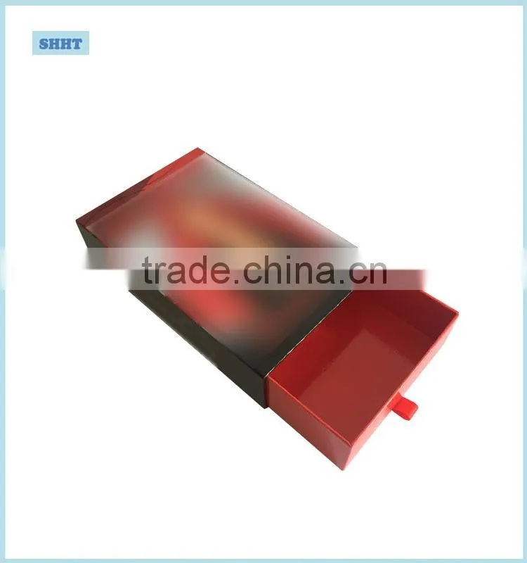 OEM elegent unique quality hair extension paper box w/ logo