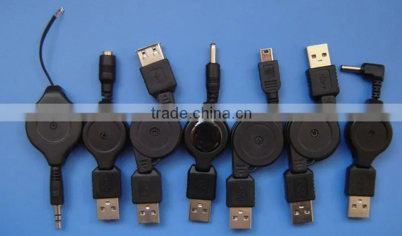 USB Retractable cable Male to Female