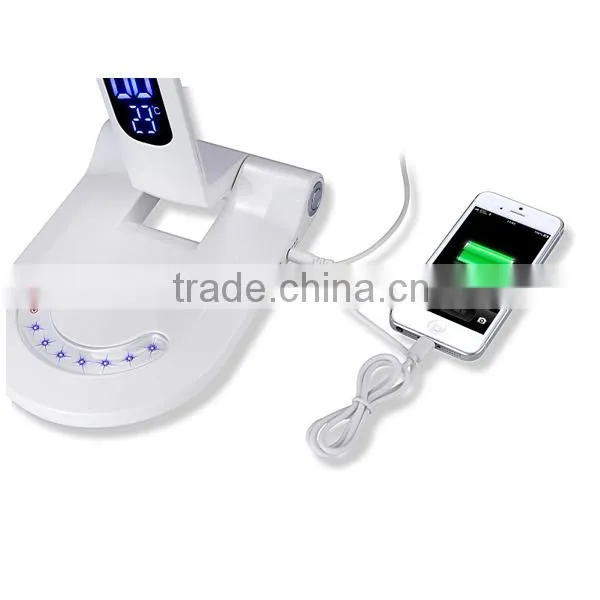 Mobile Charger 7 Levels Brightness Eye Protection Desk Lamp
