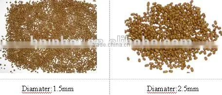 2015 hot selling fish feed pellet extrusion machine