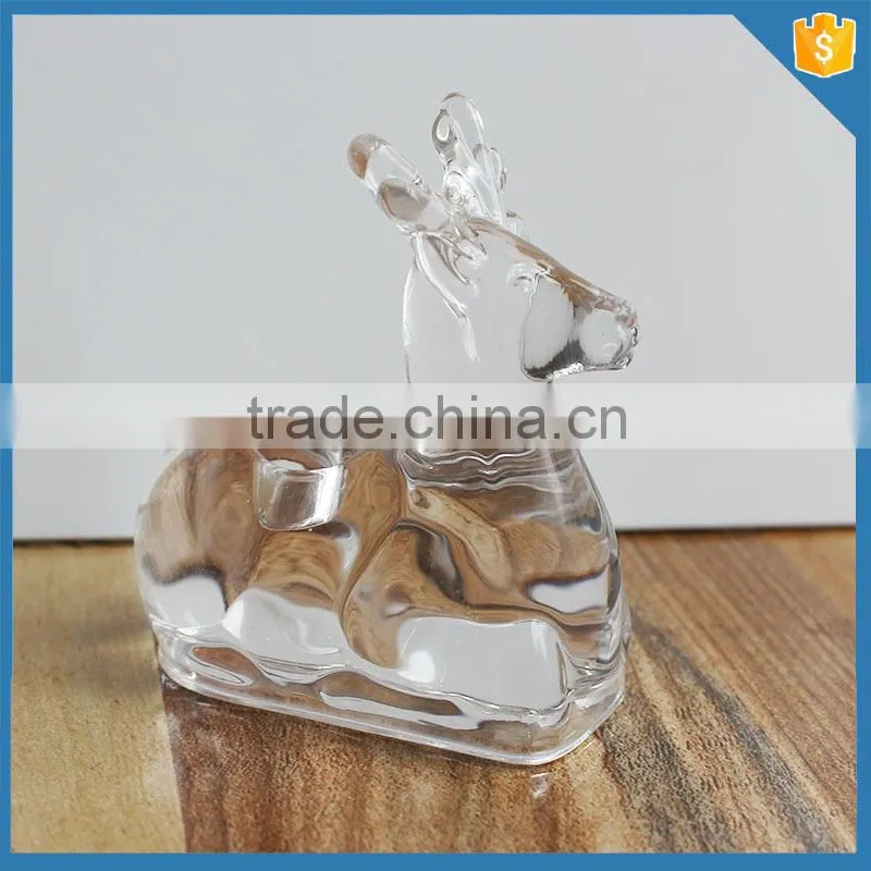 2015 factory supplier new design clear glass ornaments bulk wholesale alibaba