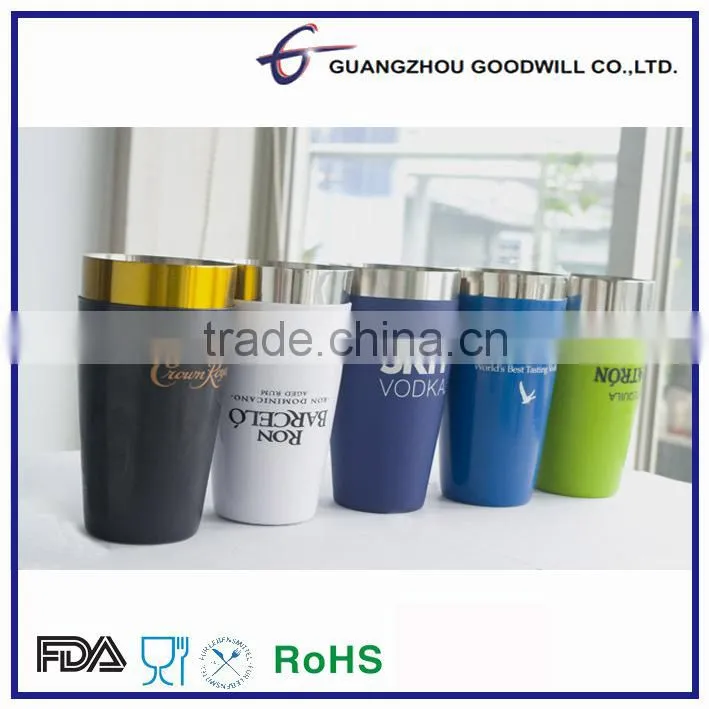 shaker bottle with PVC wrap 24oz