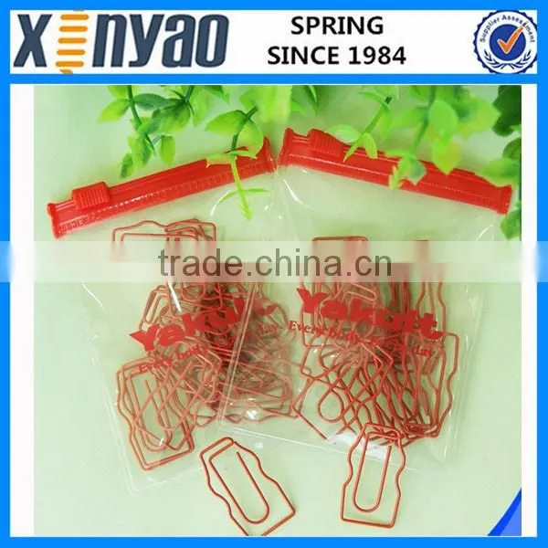 2015 promotional gifts OEM design fancy shape lovely music Piano shape paper clip