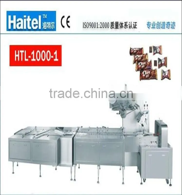 2016 new design quality assurancesmall chocolate wrapping machine