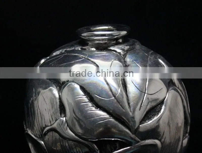 DS130048 poly resin flower vase home decoration accents