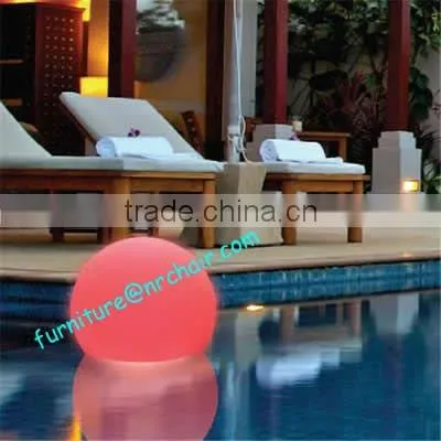shanghai wholesale outdoor swimming pool illuminated floating ball