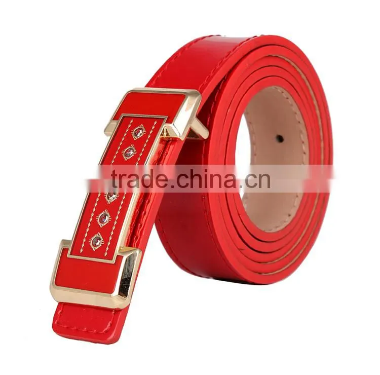Fashion Brand Heart Buckle Lovers Belts