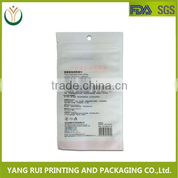 Alibaba China Hot Pack Cosmetic Bags,Zip Lock Bags for Cosmetic products