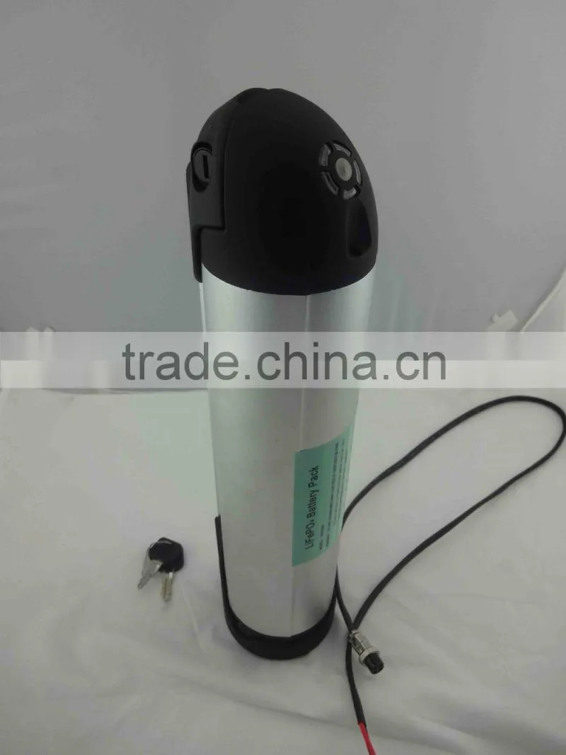 GEB 36v 10ah bottle style ebike battery with long distance and circle life