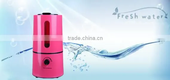 1.2L big tank humidifier pink color humidifer with aroma