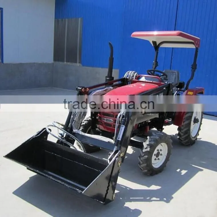 High quality TZ-3 30HP 4WD Sunshade Tractor Front end loader for sale