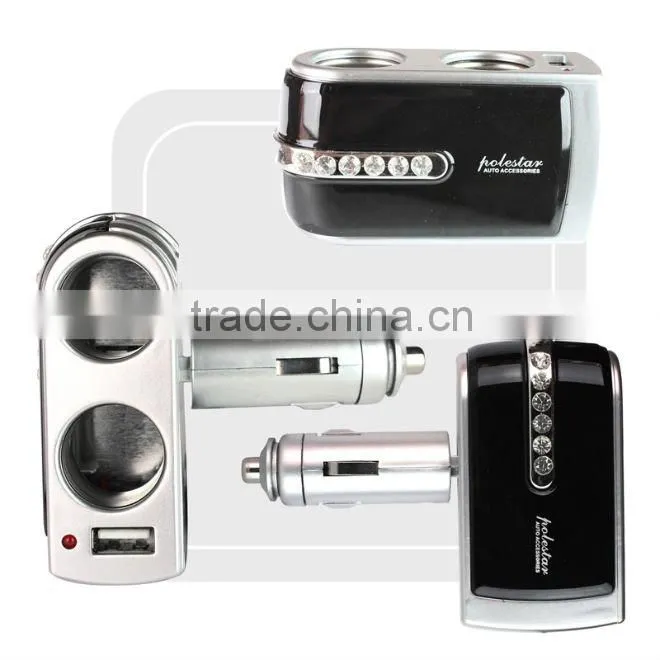 car cigarette socket with USB