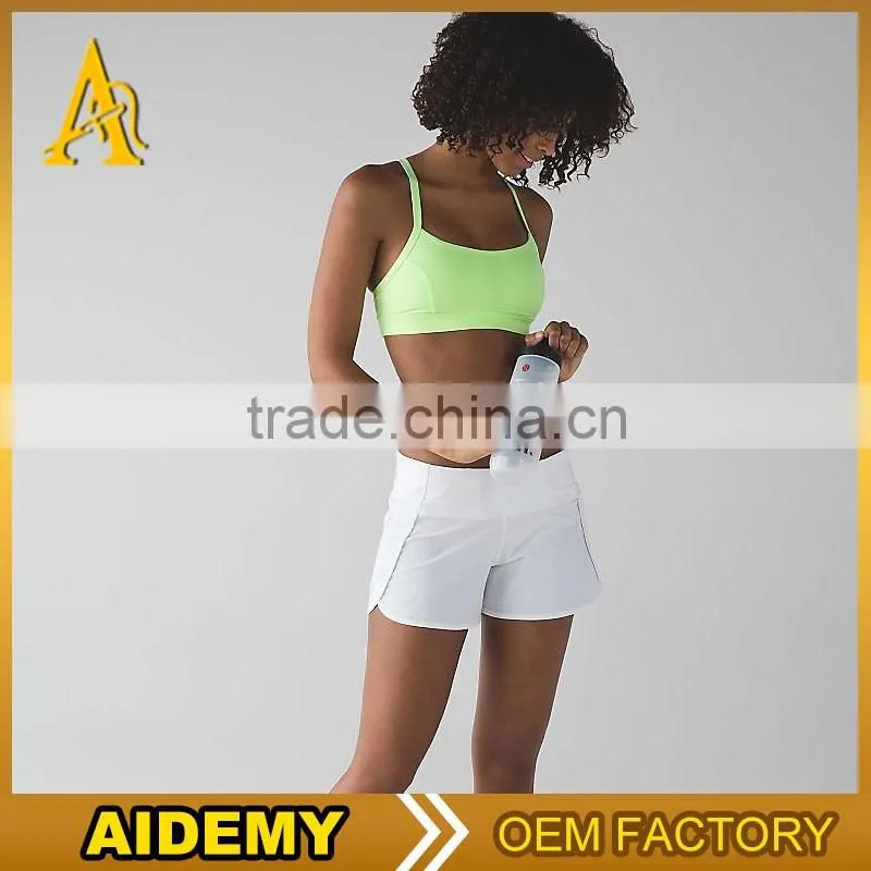 Custom Blank Plain Sport Bra Pure Color Tight Women's Sexy Sports Bra