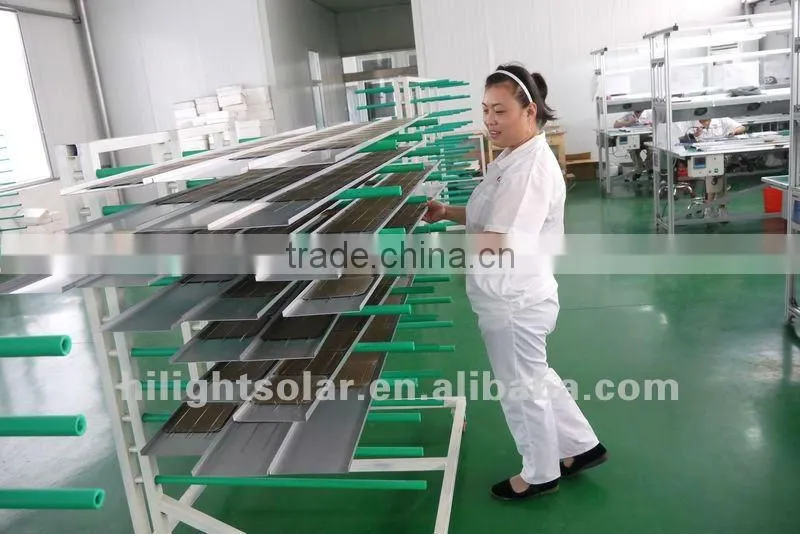100w solaris panel with TUV,IEC,CEC,CE,ISO certificates