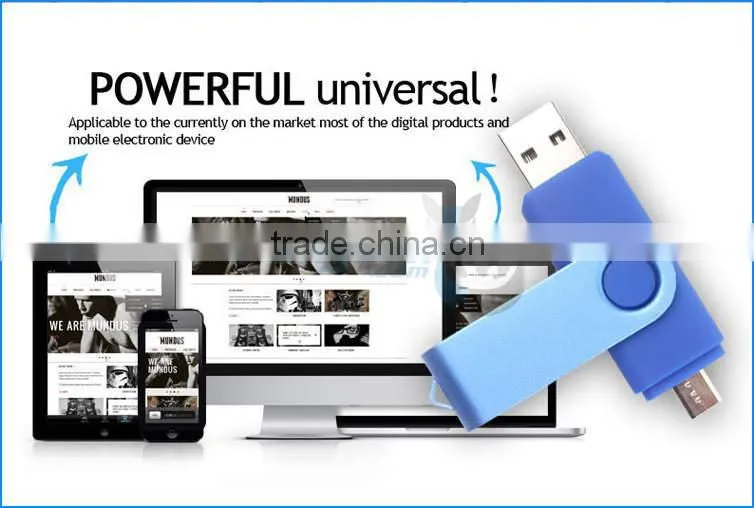 100% Real Capacity NEW OTG USB flash drive colorful pen drive 4GB 8GB 16GB 32GB metal usb stick Support Smart phone PC U disk