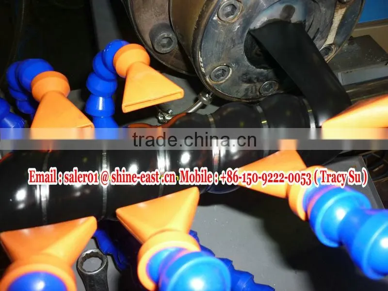 Plastic PP PE electric cable protection tube machine