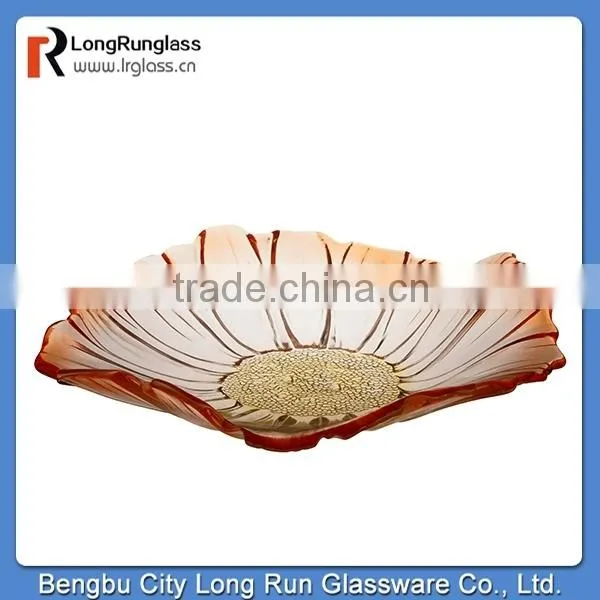 LongRun 2015 homeware Gorgeous glass container fruits glass bowls mix color