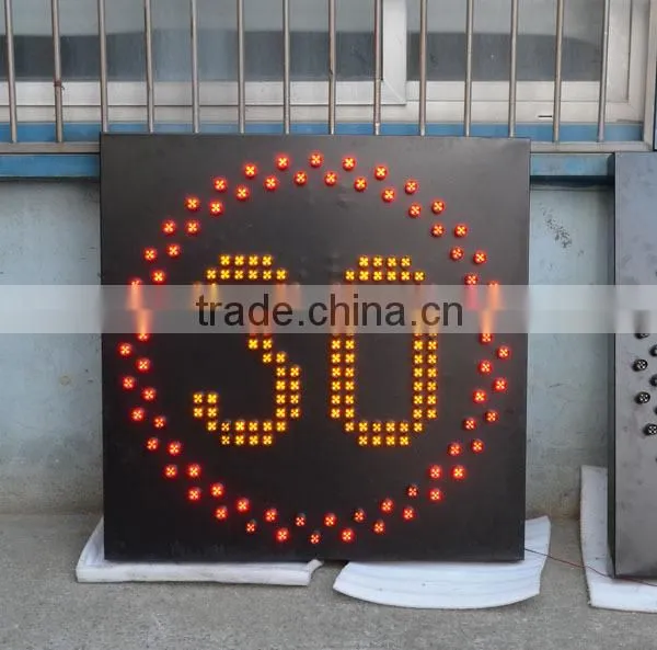 Solar powered Led traffic signs