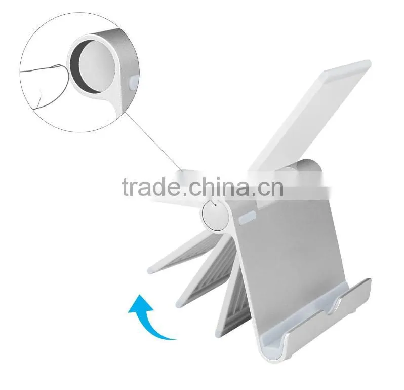 2 in 1 universal tablet aluminum metal stand holder for ipad and mobile phone
