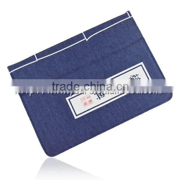 Kongfu Esoterica Series Denim Case for iPad Air / iPad 5 with Stand