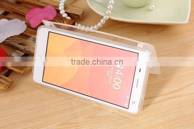 For Xiaomi 4 TPU case, Soft Jelly TPU Case For Xiaomi 4