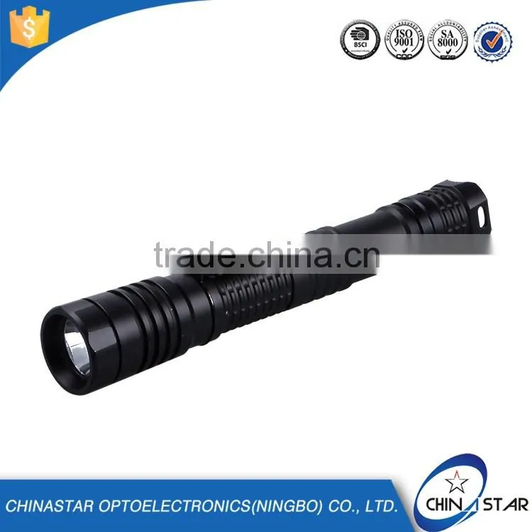 High power aluminum zoom flashlight
