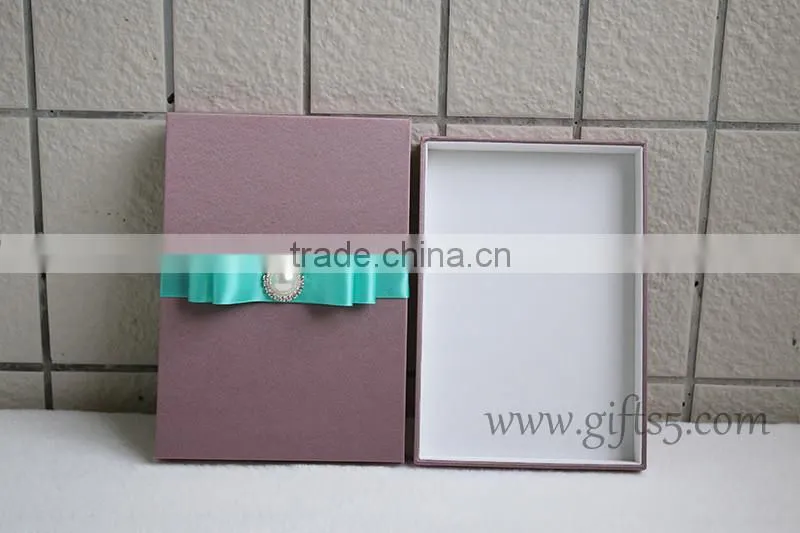 Custom Handmade Best wedding invitation boxes
