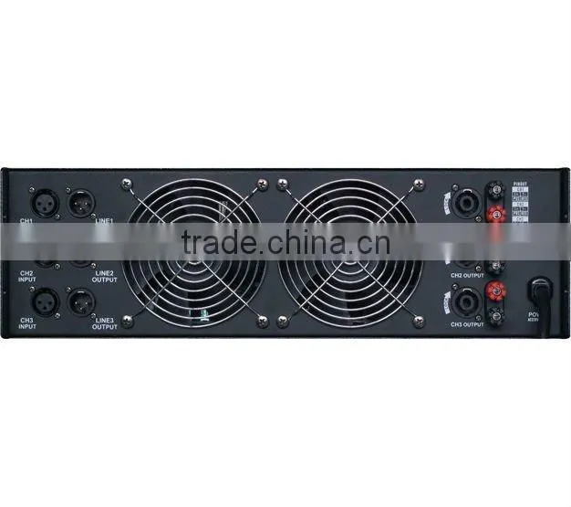 G75.12( 2x750w+1200w @8ohm) power amplifier