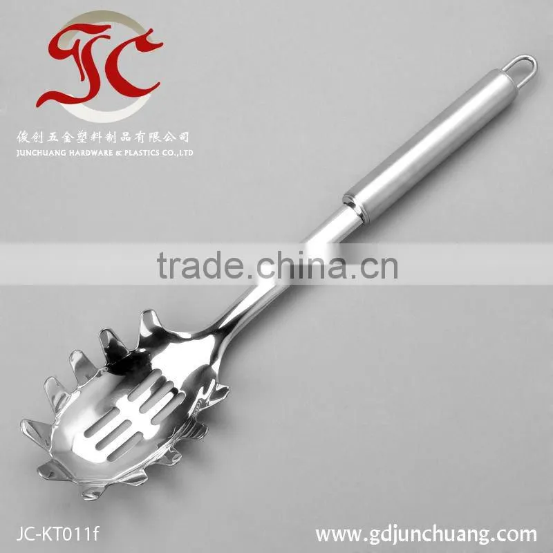 Stainless steel hot food buffet spaghetti spoon server