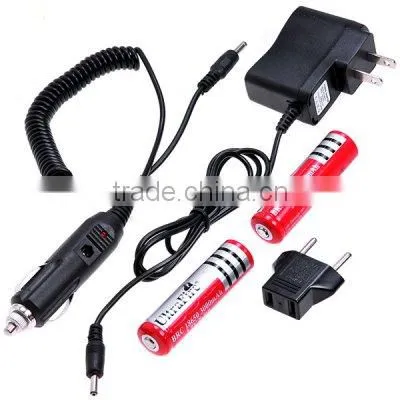 car rechargeable led torch light flashlight