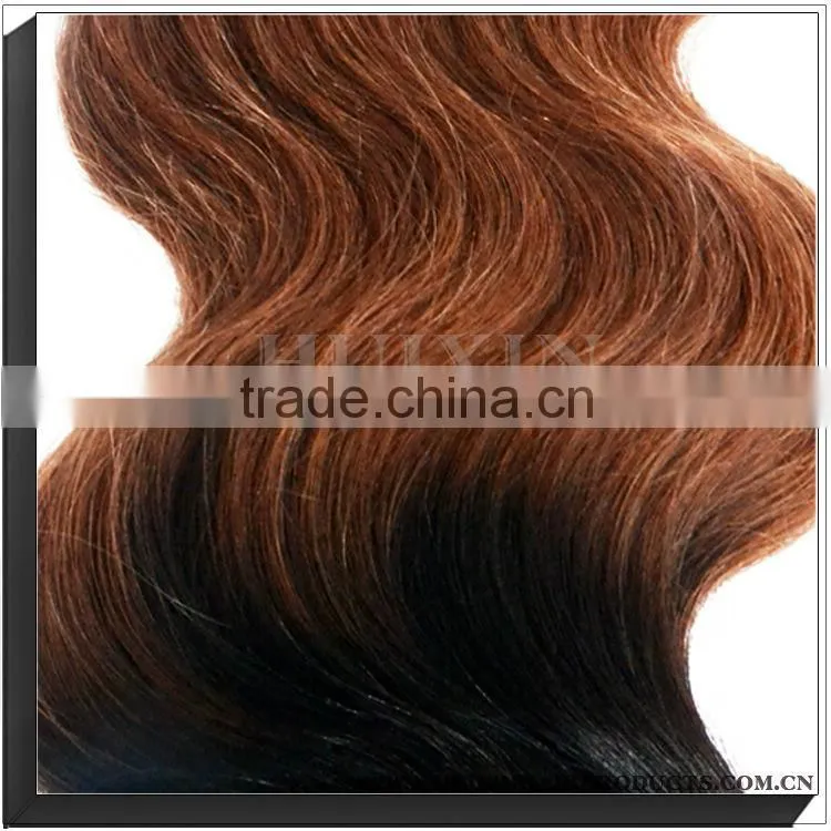 2014 New Arrival Brazilian Ombre Hair Weft