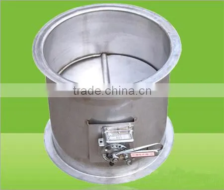 Marine square manual fire damper
