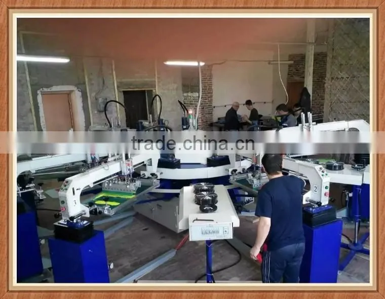 Direct to garment textile screen printing machine
