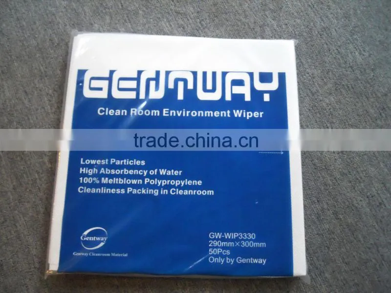 Wide format printer dust-free cloth/paper for cleaning print head