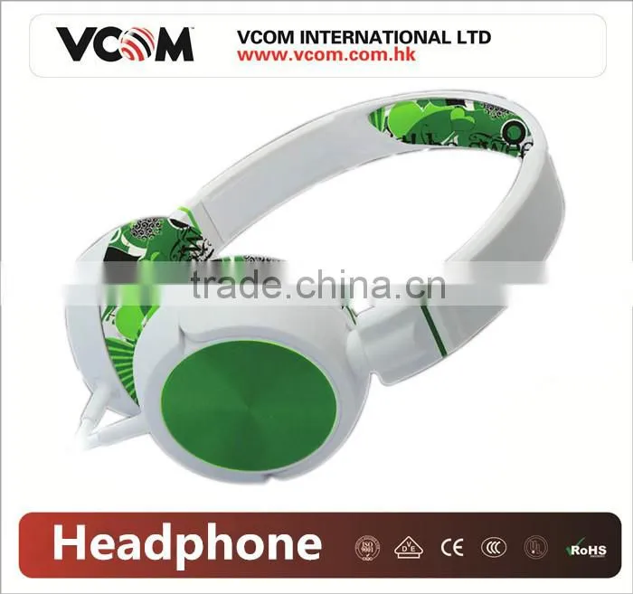 2015 Best Studio Headphone with mic and Volume Control