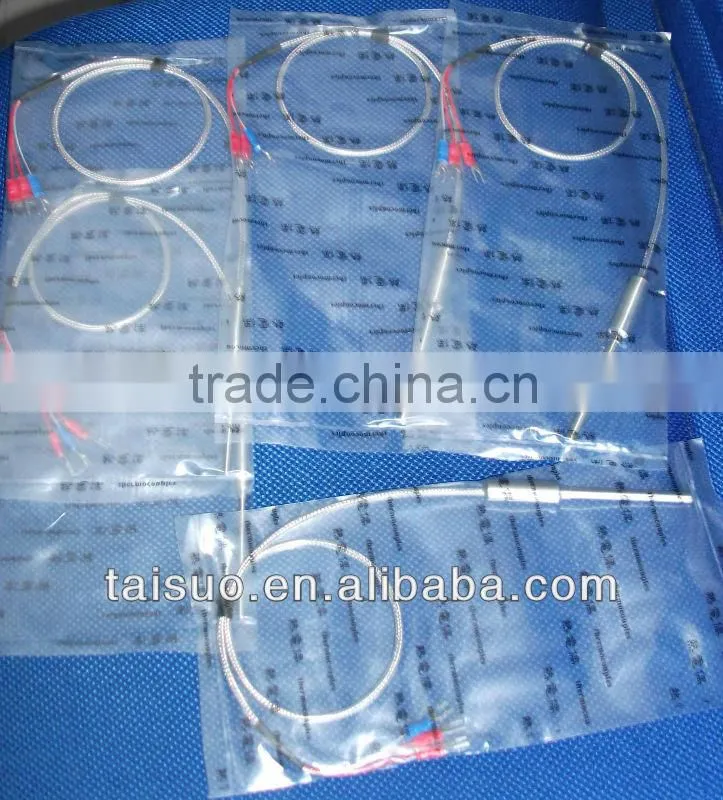 Spring temperature sensors
