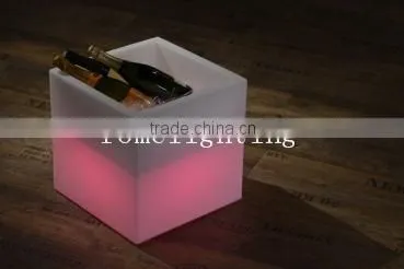 Many occasions application plastic waterproof color change led ice bucket