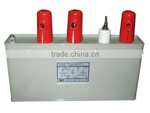 Low Voltage Power Capacitor with ceramic terminal