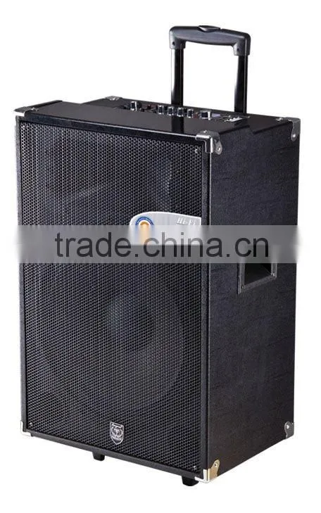 Rechargeable/trolley speaker with USB/SD SA-615