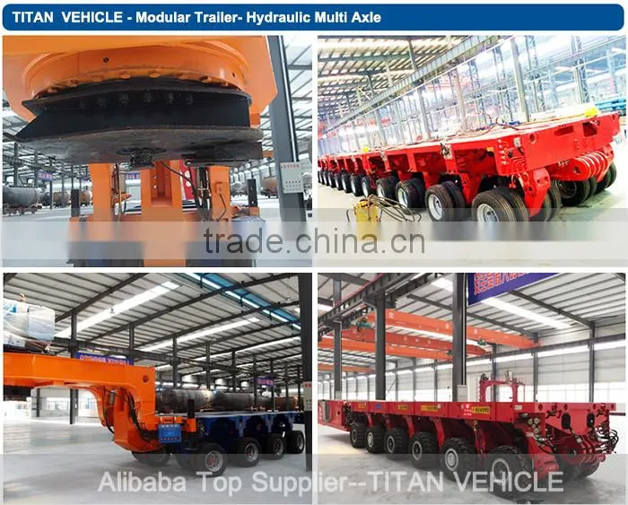 TITAN Hydraulic Multi Axle Modular Trailer