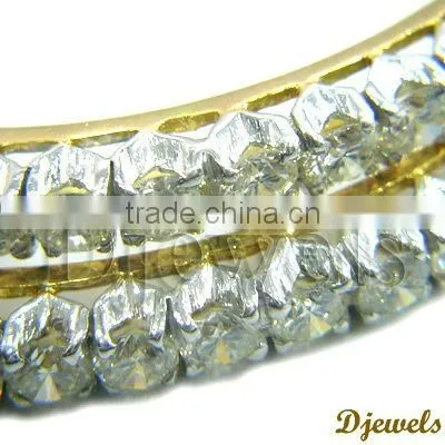 Diamond Gold Bangles, Indian Ladies Diamond Bangles, Diamond Jewelry