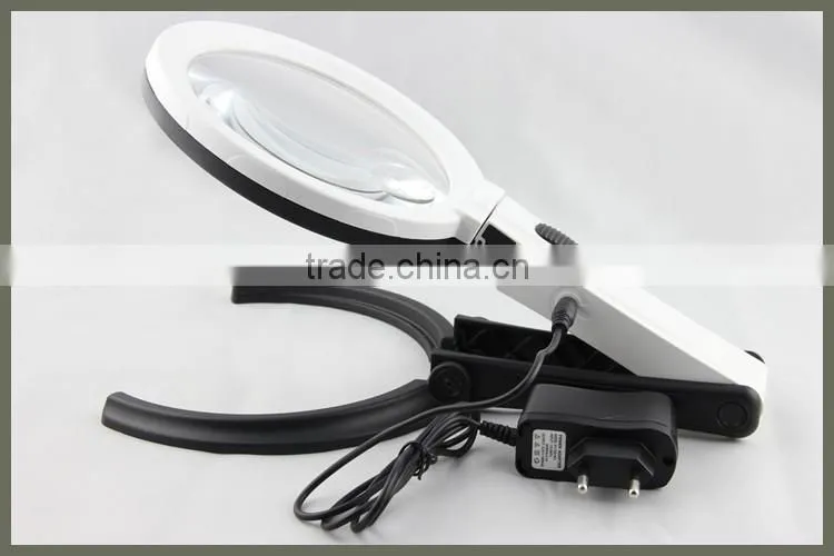 Adjustable Angle 2X Magnifying Lamp LED