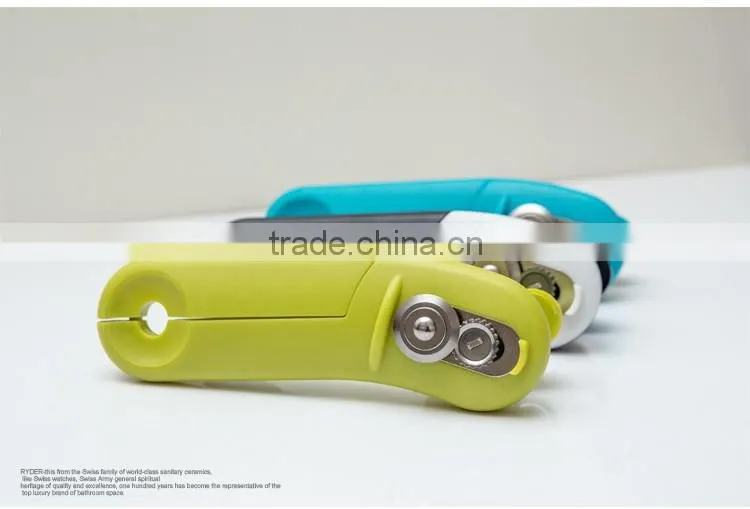 2016 Sales champion Plastic manual safety can opener with color design
