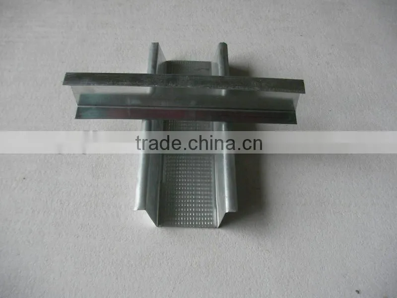 galvanized Accessory stud track ceiling wall partition