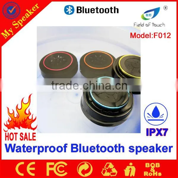Model F012 2015 New arrival Bluetooth mini speaker,Bluetooth waterproof speaker,mini waterproof wireless bluetooth