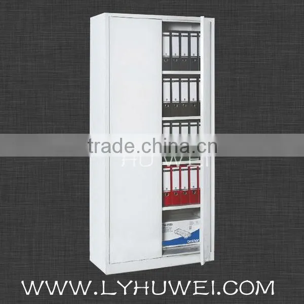 2013 Huwei new design two door steel file cabinet with round lock