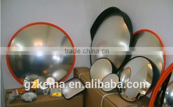Durable clear convex corner mirror